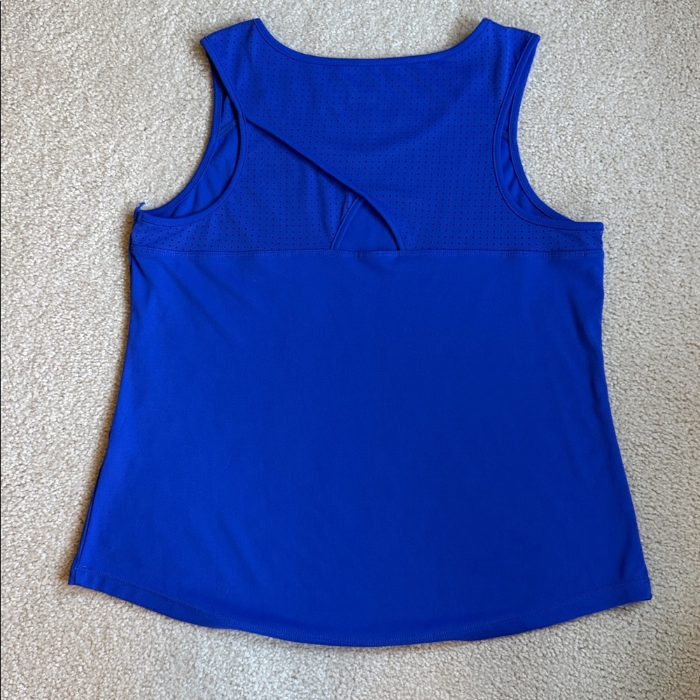 LAYER 8 blue/purple Freeway tank top - size M - Picture 4 of 7